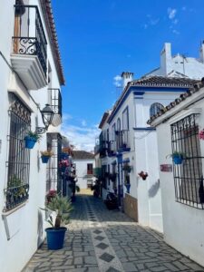 Die bunte Altstadt von Estepona