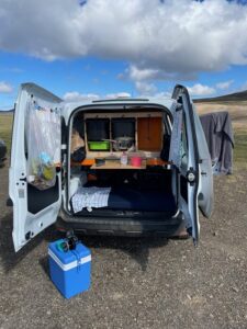 Der Campervan für unsere Island Rundreise