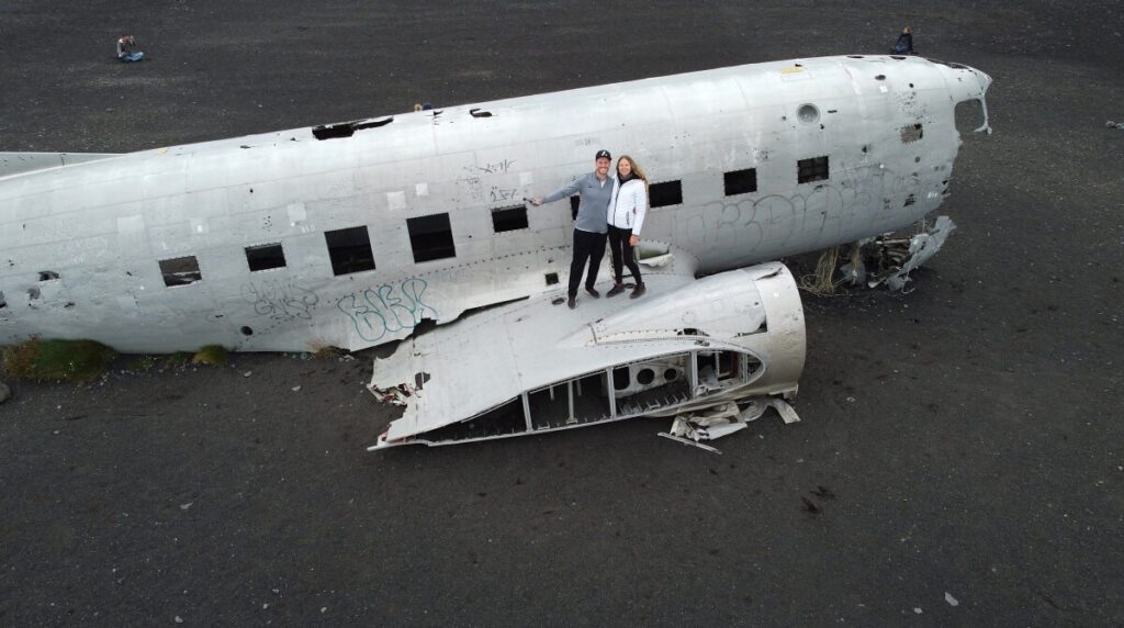 Das Flugzeugwrack von Sólheimasandur