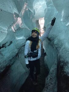 Gletscher-Eishöhle in Island